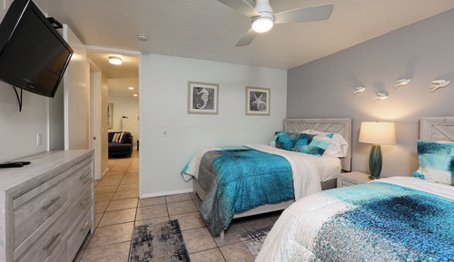 Apartment, Mehrere Betten, Poolzugang, Gartenblick (G100)