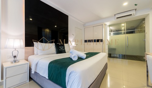 Deluxe-Suite, 2 Schlafzimmer, Badewanne