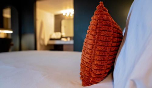 Elite-Zimmer, 1 Queen-Bett, Blick auf den Innenhof