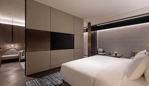 Deluxe-Suite, 1 King-Bett, Stadtblick