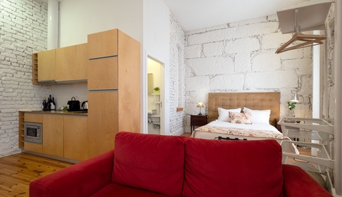 Deluxe-Loft, 1 Doppelbett, Veranda, Gartenblick