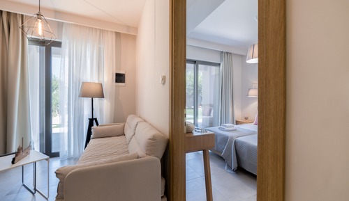 Superior-Suite, 2 Schlafzimmer, Gartenblick