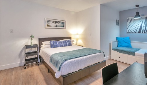 Studio, 1 Queen-Bett und Schlafsofa