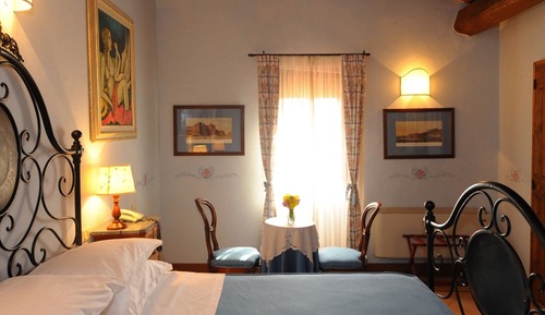 Zimmer, 1 Doppelbett, Poolseite