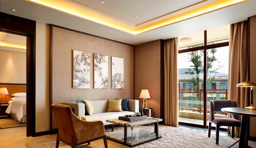 Suite, 1 Schlafzimmer, Balkon, Gartenblick