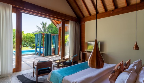 Two Bedrooms Private Velaa Luxury Residence-15% Discount on Return Seaplane Transfer until 23rd Dec