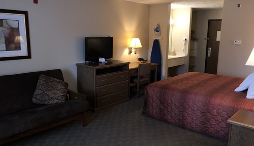 Standardzimmer, 1 King-Bett, Nichtraucher, Kühlschrank und Mikrowelle (Extended Stay)