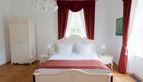 Luxury-Suite, 2 Schlafzimmer, Verbindungszimmer, Gartenblick