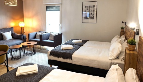 Familien-Suite, Mehrere Betten