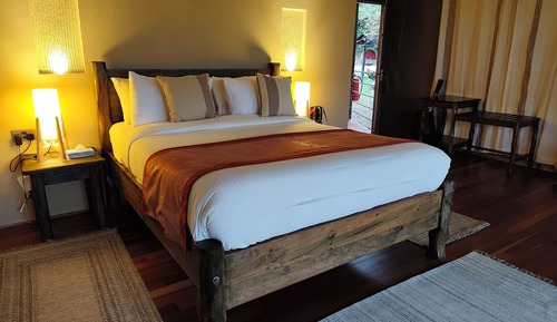 Luxury-Doppelzimmer, Gartenblick