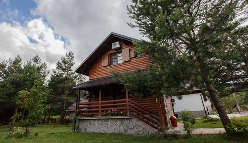 Ferienhaus, 2 Schlafzimmer, Balkon, Bergblick
