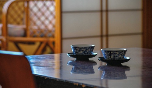 Economy-Vierbettzimmer, Nichtraucher, eigenes Bad (Retro Japanese Room)