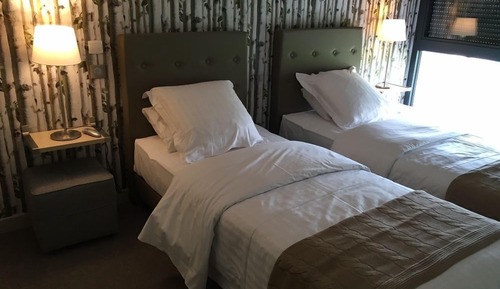 Zweibettzimmer, 2 Einzelbetten, mit Bad (Chambre)