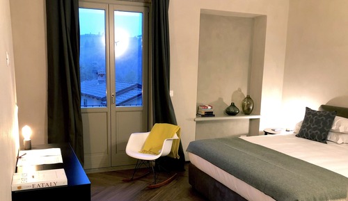 Deluxe-Doppelzimmer, Blick auf den Weinberg