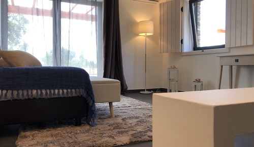 Design-Doppelzimmer, Poolblick