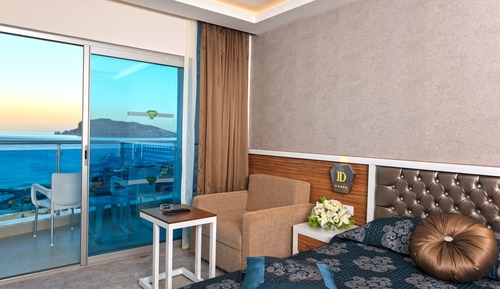 Standard Room, Balcony, Sea View