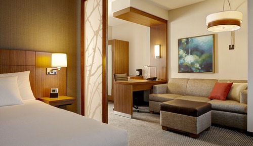 Suite, 1 King-Bett und Schlafsofa, barrierefrei