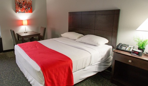 Standardzimmer, 1 Queen-Bett, Nichtraucher, Kühlschrank und Mikrowelle