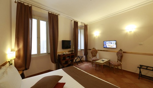Standard-Doppel- oder -Zweibettzimmer