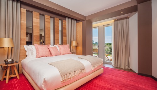 Deluxe-Suite, 1 Queen-Bett, Balkon, Executive-Etage