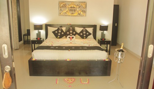 Deluxe-Villa, 1 King-Bett, Meerblick