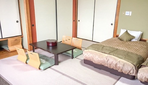 Traditional-Zweibettzimmer, Nichtraucher (Japanese-style, wide veranda)