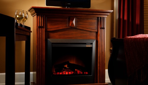 Zimmer, 1 King-Bett, Kamin (3)