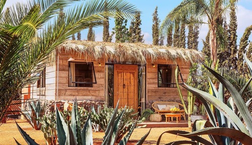 Signature-Chalet, 1 Schlafzimmer, Terrasse, Gartenblick