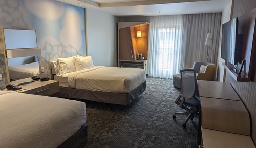 Zimmer, 2 Queen-Betten, Nichtraucher (Mobility/Hearing Accessible, Tub)