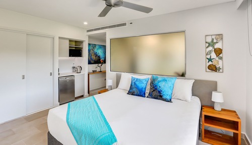 Deluxe-Studio, 1 Schlafzimmer, eingeschränkter Meerblick