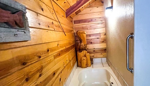 Ferienhütte, 1 Queen-Bett