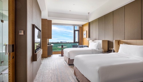 Classic-Zimmer, 2 Einzelbetten, Flussblick