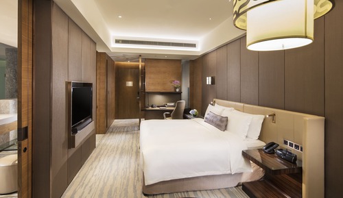 Premium-Zimmer, 2 Doppelbetten, Flussblick
