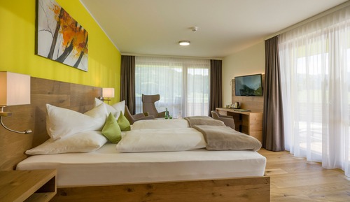 Standard-Doppelzimmer, Balkon, Bergblick