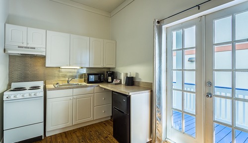 Zimmer, 1 King-Bett, Küche