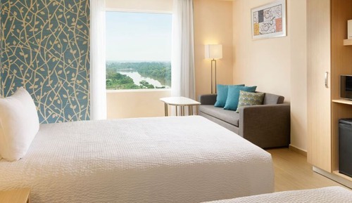 Studio, 2 Doppelbetten, Nichtraucher, Stadtblick