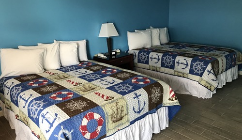 Deluxe-Doppelzimmer, 2 Doppelbetten, Kochnische