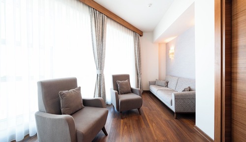 Junior-Suite, 1 Doppelbett und Schlafsofa