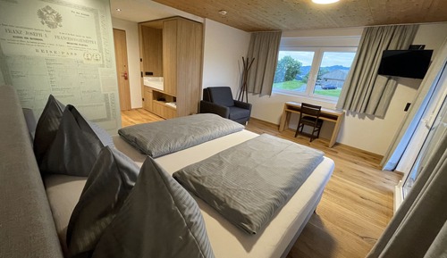 Superior-Doppelzimmer, 1 Schlafzimmer, Bergblick