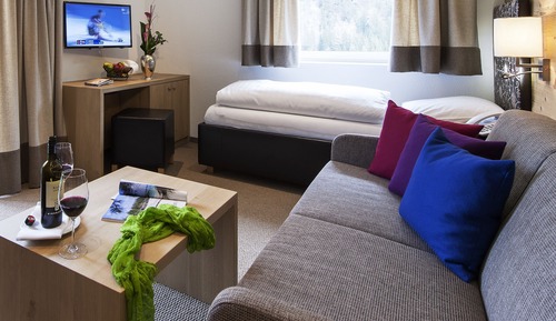 Deluxe-Apartment, Balkon, Bergblick