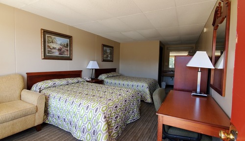 Zimmer, 2 Doppelbetten, Raucher