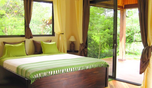 Classic-Vierbettzimmer, Terrasse, Gartenblick