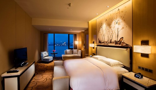 Premier-Zimmer, 2 Einzelbetten, Flussblick