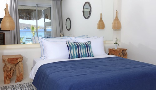 Premium-Doppelzimmer, Terrasse, Meerblick