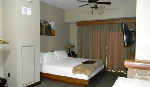 Zimmer, 1 King-Bett und Schlafsofa