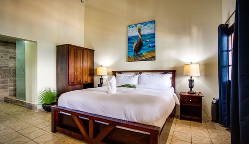 Presidential-Suite, 1 King-Bett und Schlafsofa, Küche, Meerblick