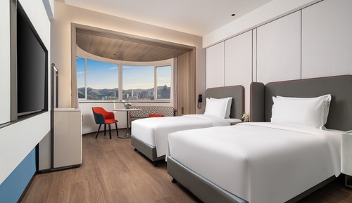 Standardzimmer, 2 Einzelbetten, Stadtblick