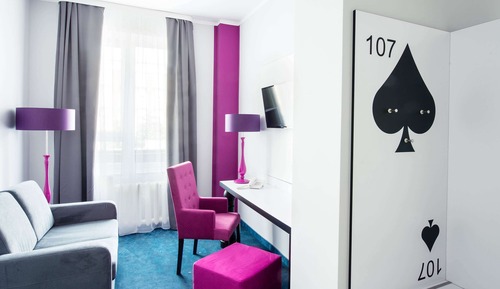 Standardzimmer, 1 Doppelbett und Schlafsofa