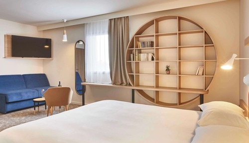 Superior-Zimmer, 1 Doppelbett und Schlafsofa