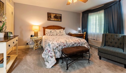 Standardzimmer, 1 Queen-Bett, Gartenblick